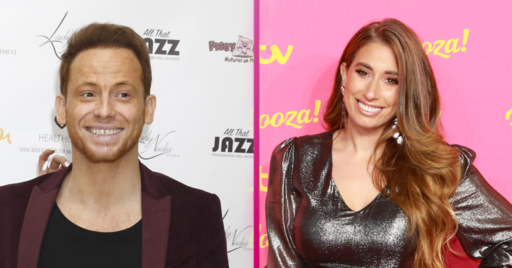 Joe Swash and STacey Solomon