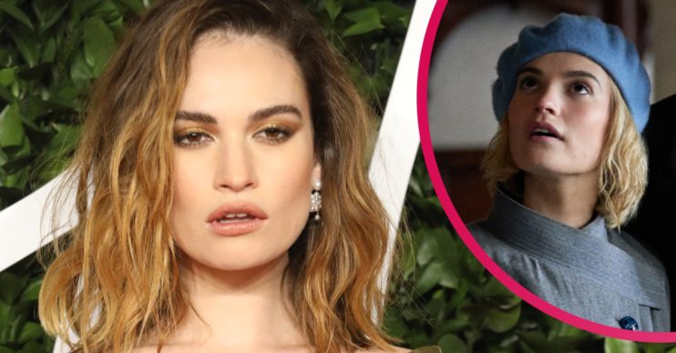 Who is Lily James?
