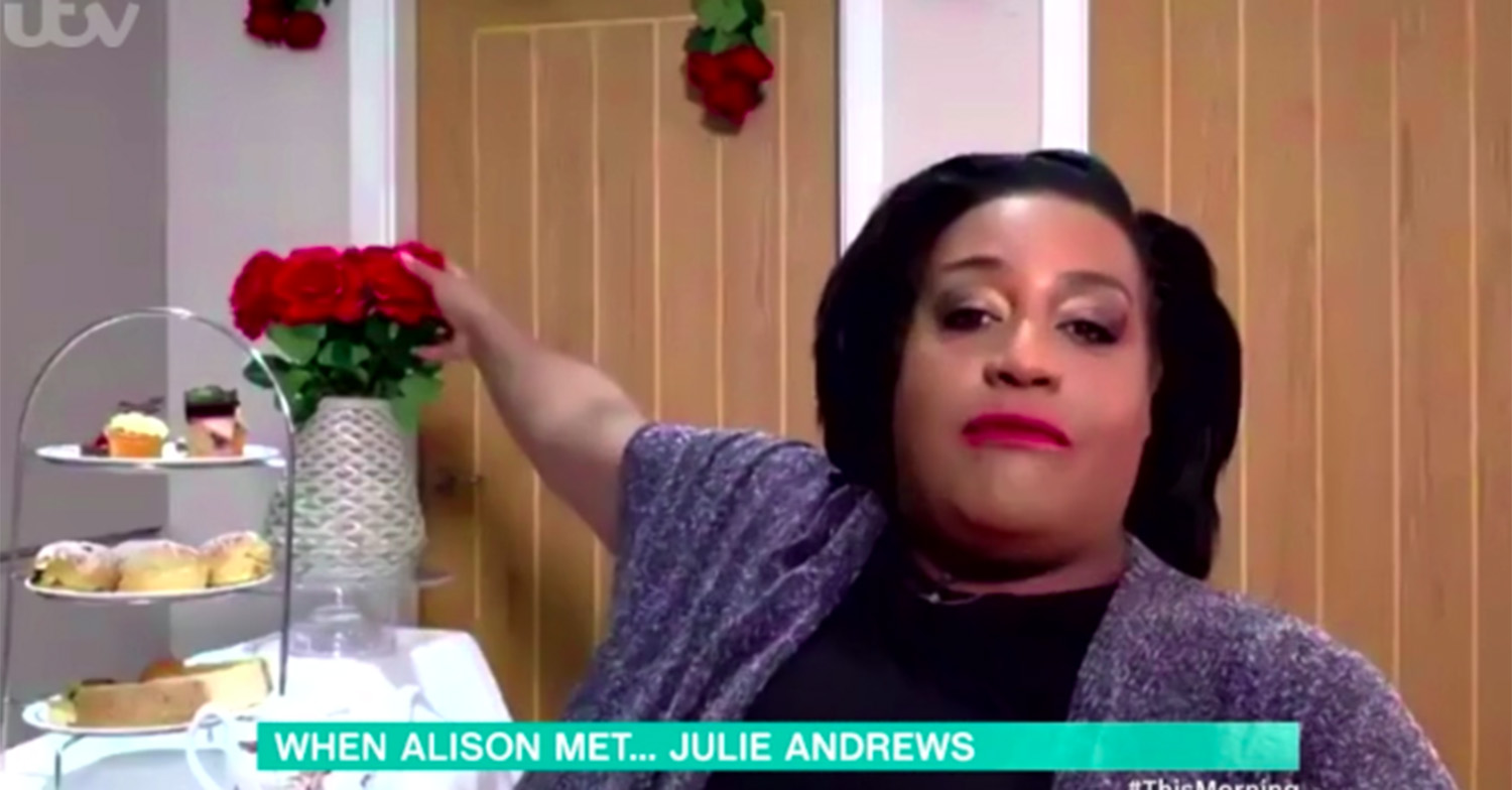 alison hammond julie andrews this morning