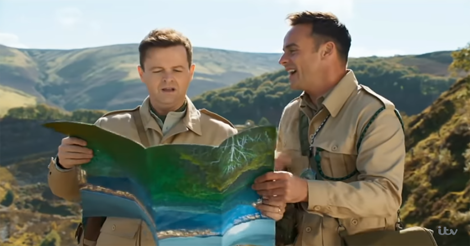 Ant and Dec on I'm A Celebrity