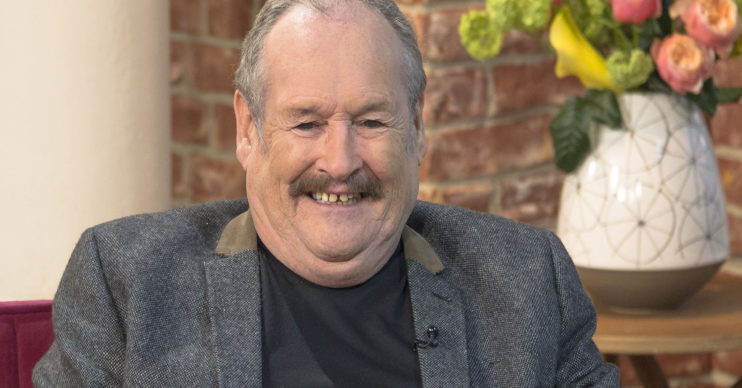 Bobby Ball appearing on This Morning