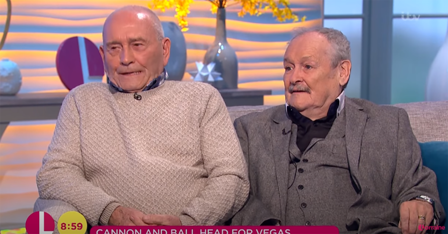 Bobby Ball Tommy Cannon on Lorraine
