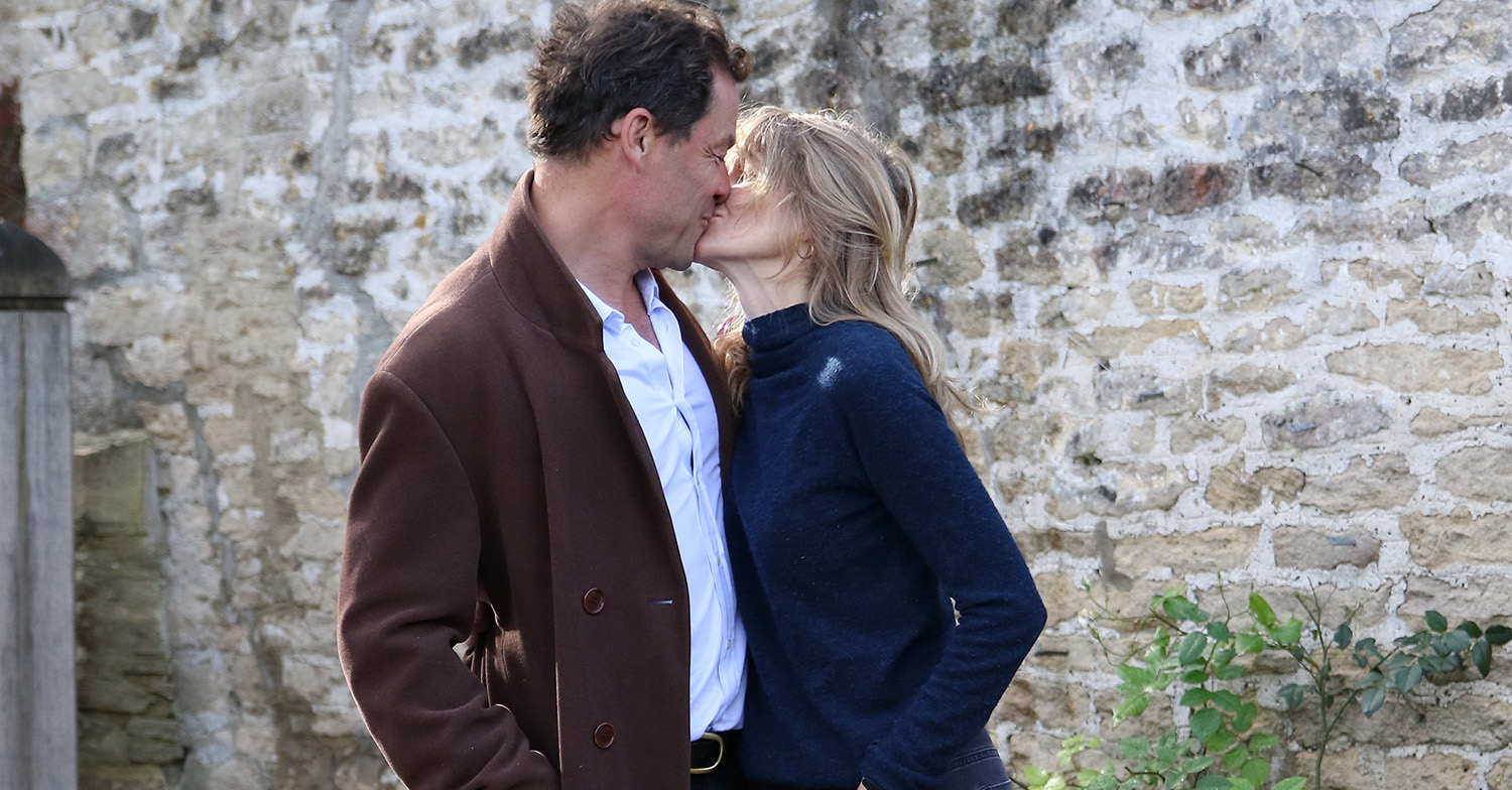 dominic west lily james wife