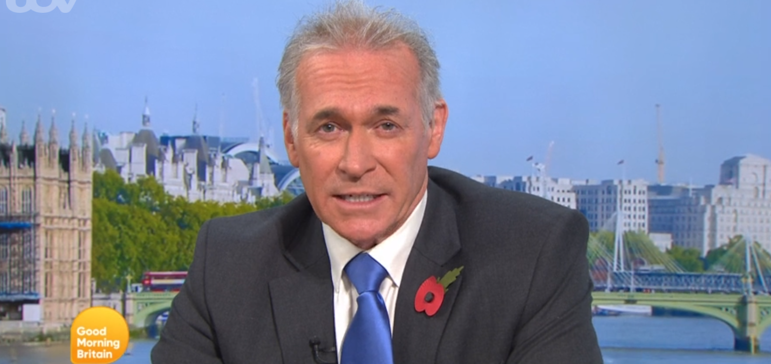 Dr Hilary speaking on GMB
