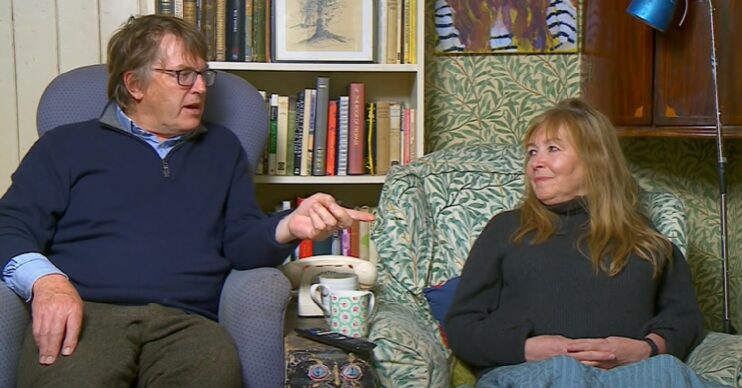 Gogglebox stars Giles and Mary