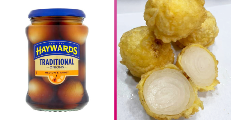 battered pickled onion
