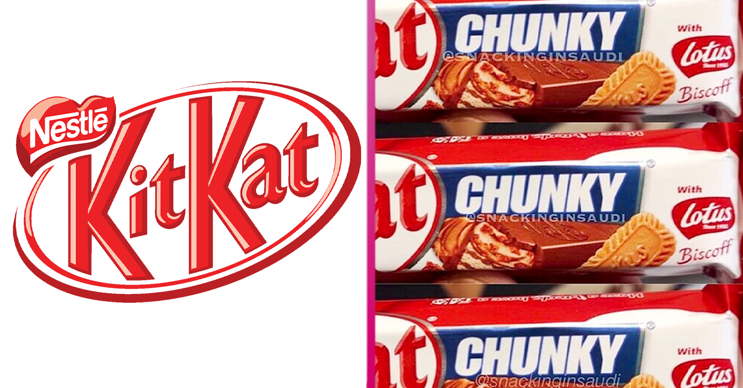 biscoff kitkat chunky bar