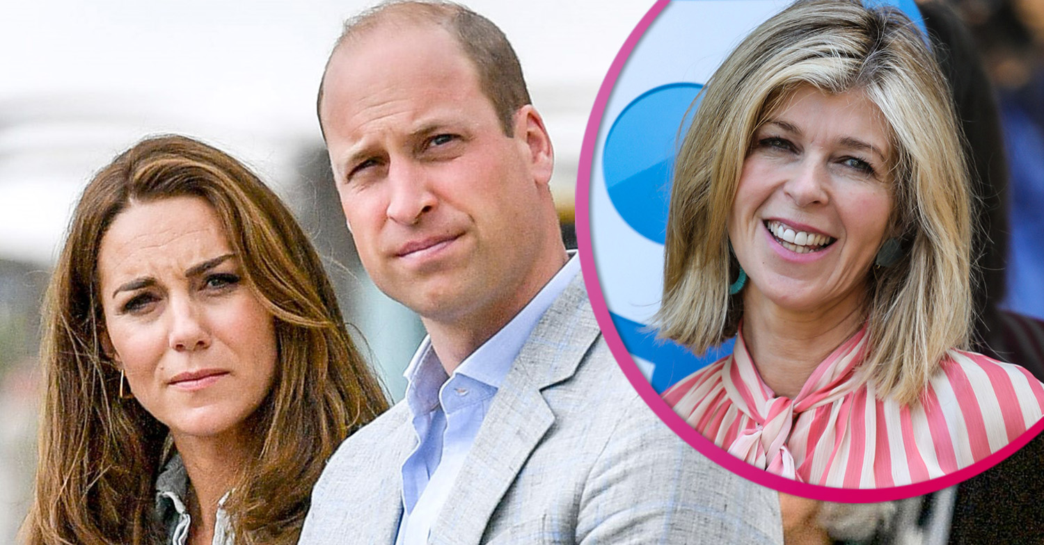 Kate Middleton and Prince William alongside Kate garraway