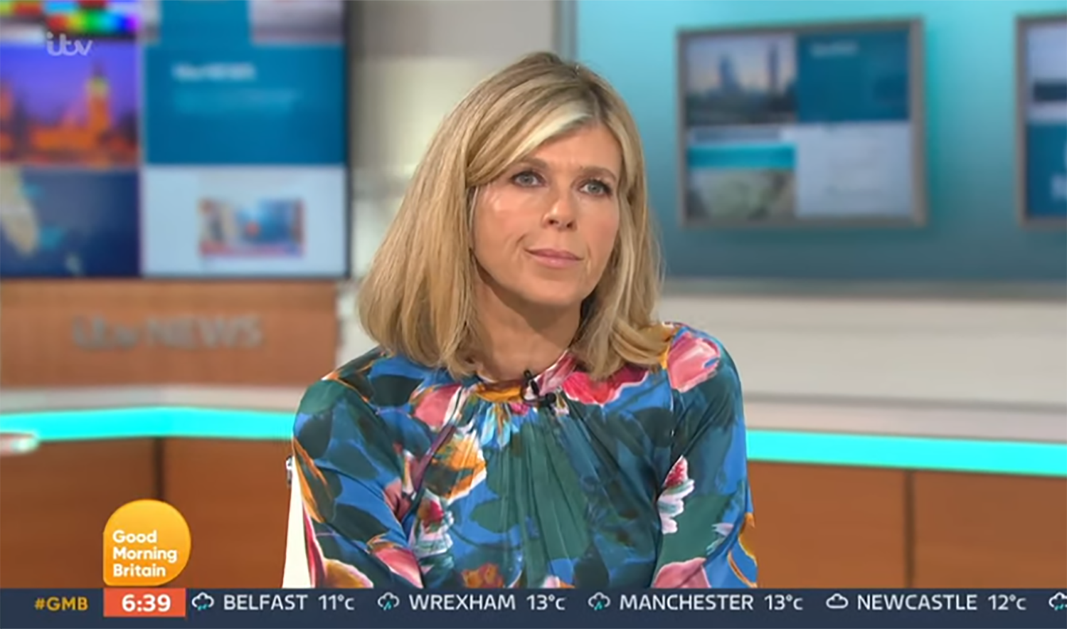 Kate Garraway on GMB speaking about husband