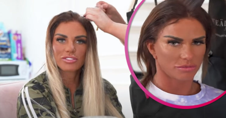 Katie Price hair