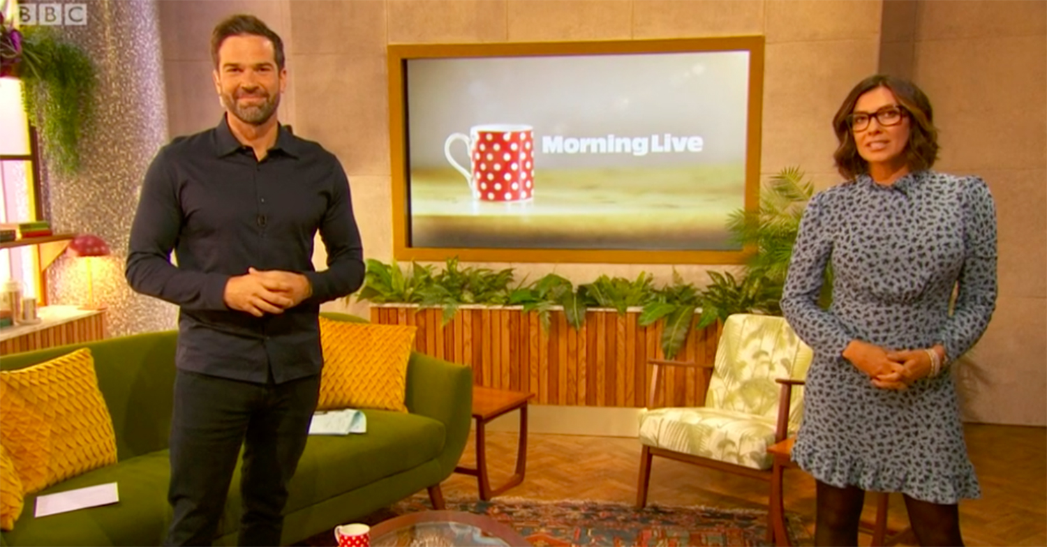  Gethin Jones and Kym Marsh on Morning Live