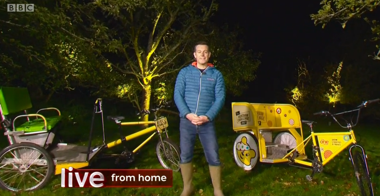 Matt Baker on The ONe Show