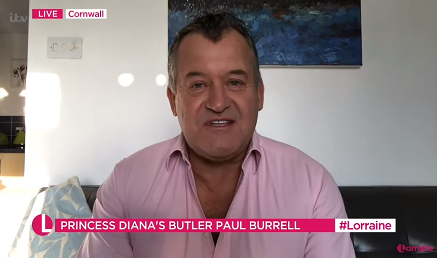 Paul Burrell on Lorraine