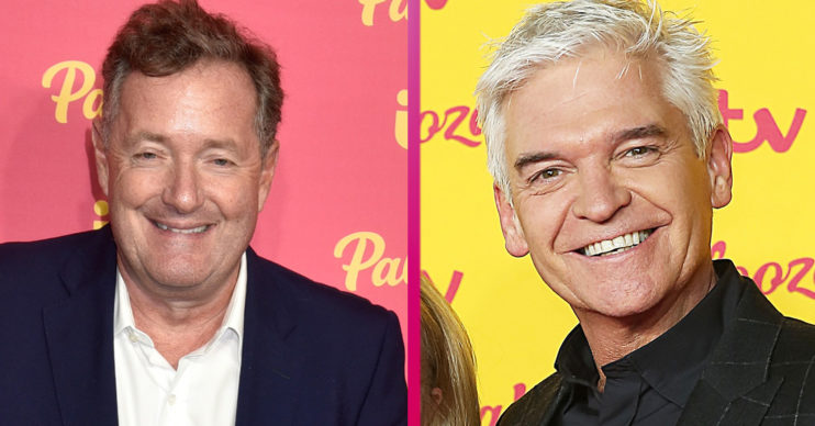 Piers Morgan and Phillip Schofield book