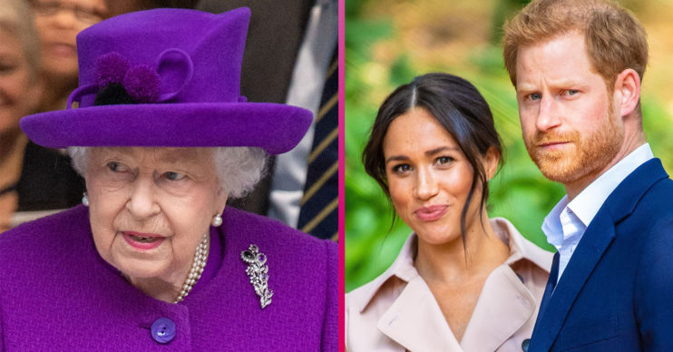 The Queen Meghan and Harry