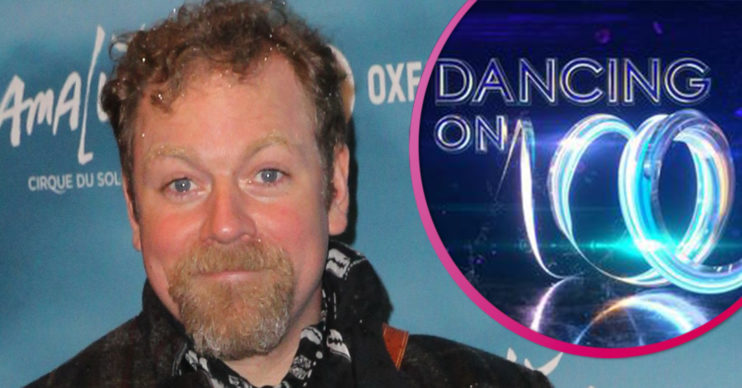 Rufus Hound doing Dancing On Ice
