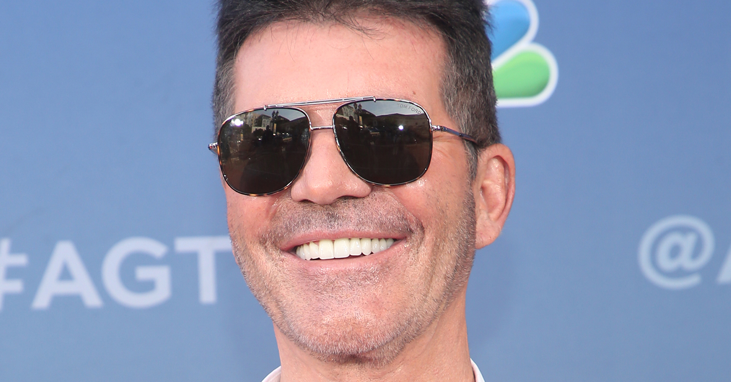 Simon Cowell, who injured his back in a bike accident