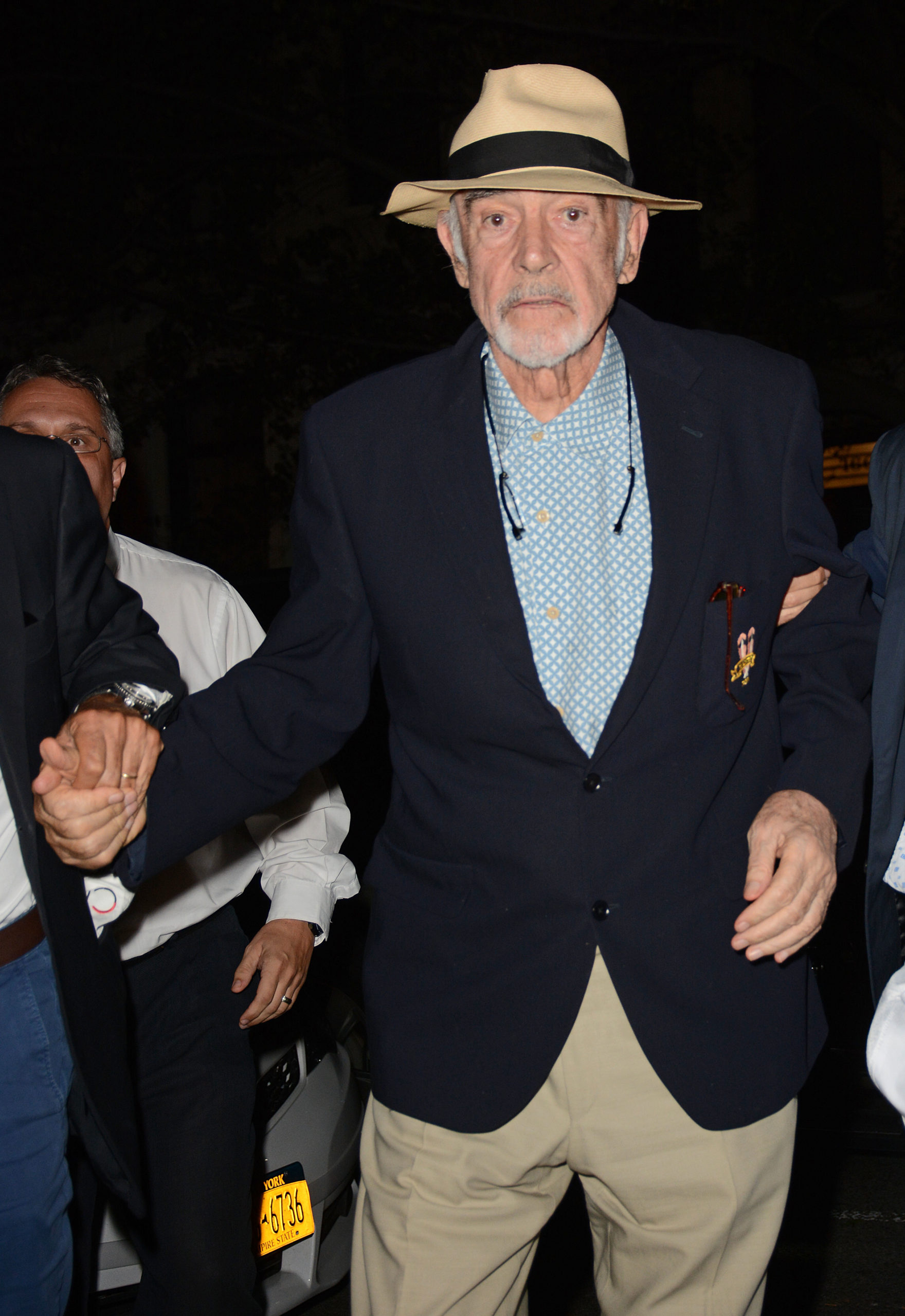 Sean Connery out walking