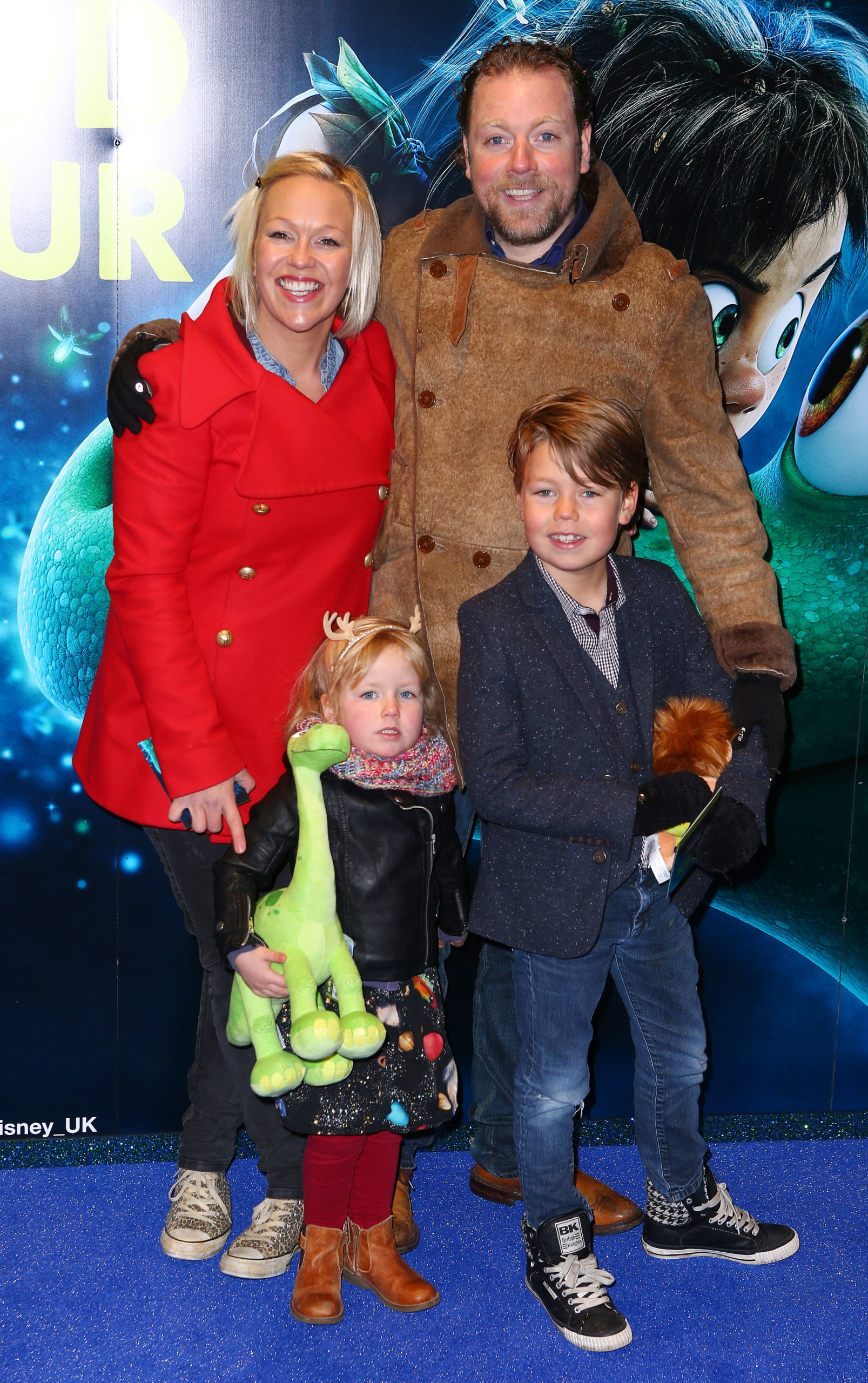 Rufus Hound and family