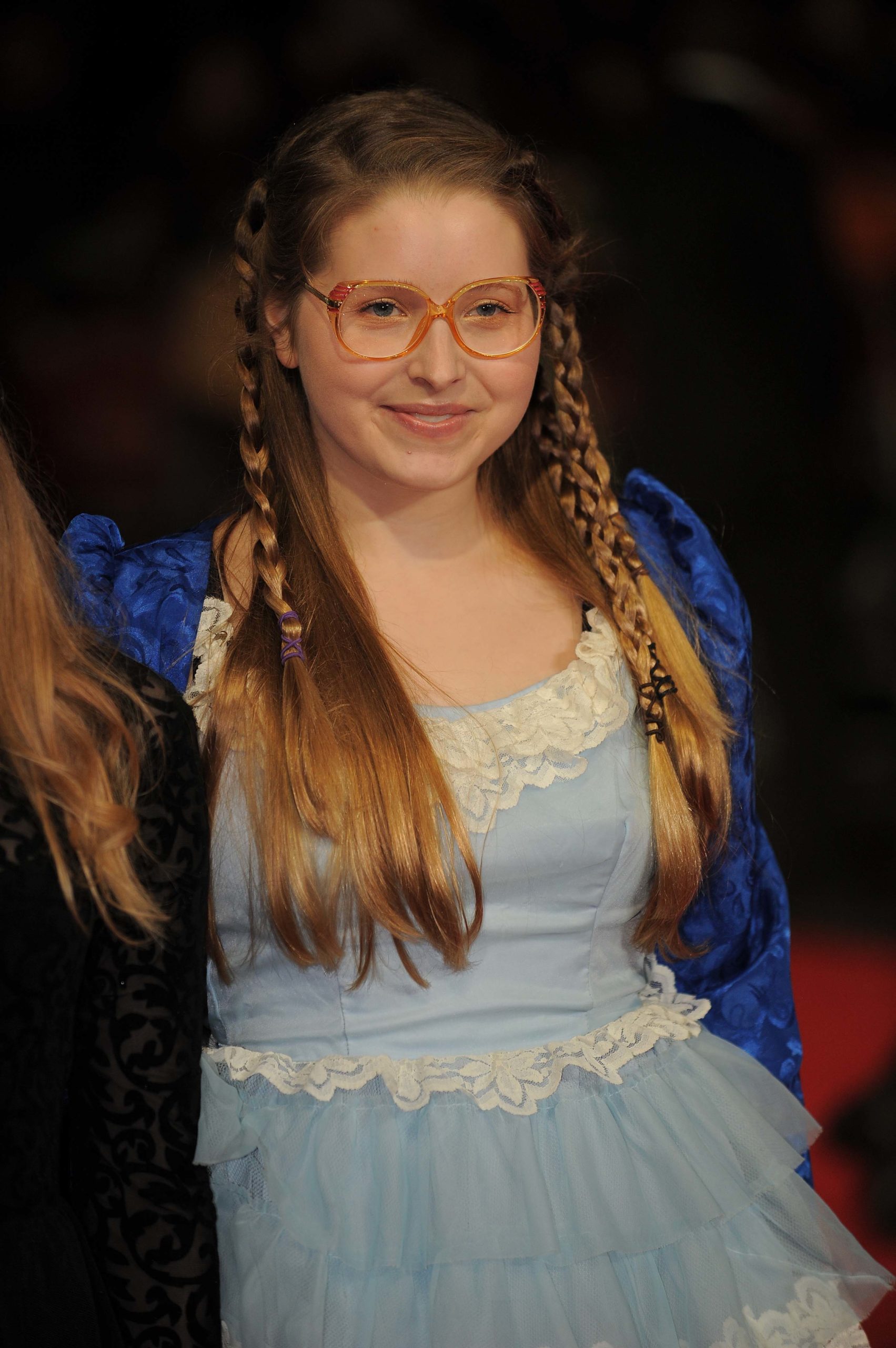 Harry Potter actress Jessie Cave at an event