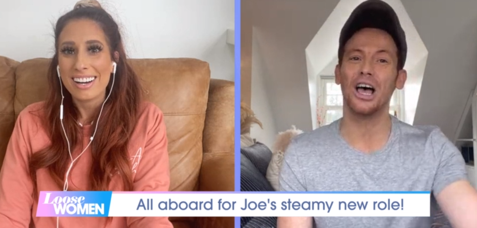 Stacey Solomon and Joe Swash