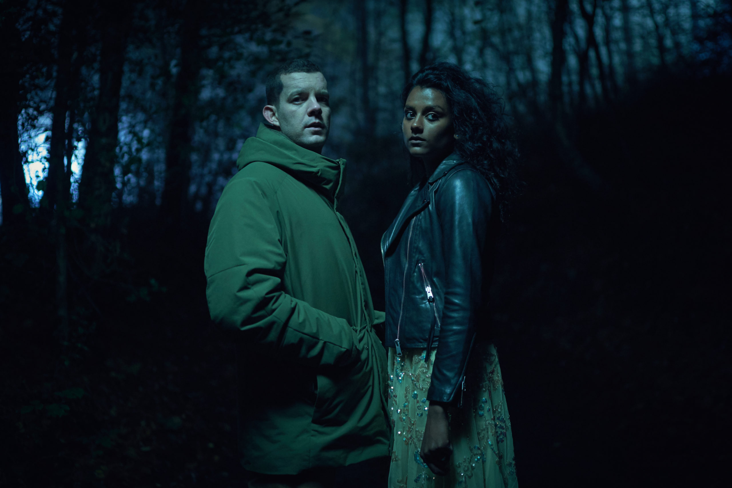 Simone Ashley starred opposite Russell Tovey in The Sister (Credit: ITV1)