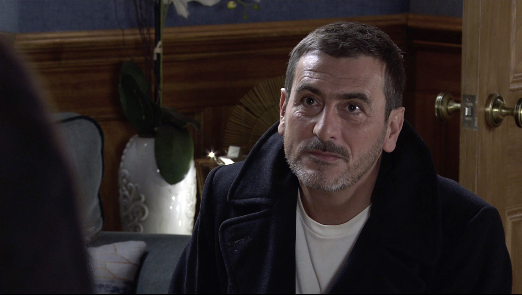 Peter proposes to Carla in Coronation Street b