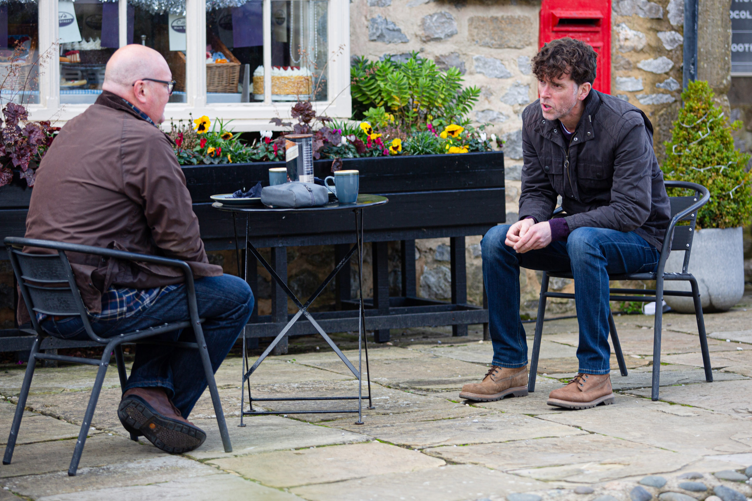 Paddy and Marlon on Emmerdale