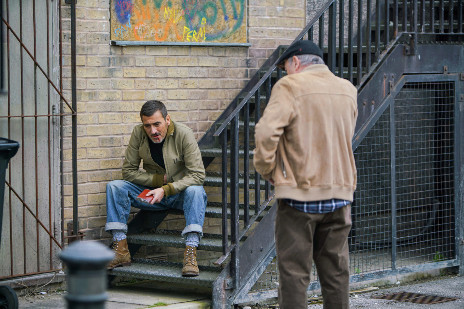 Peter had a drink in Coronation Street