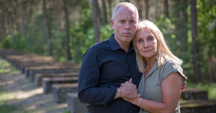 Robert Rinder and his mum