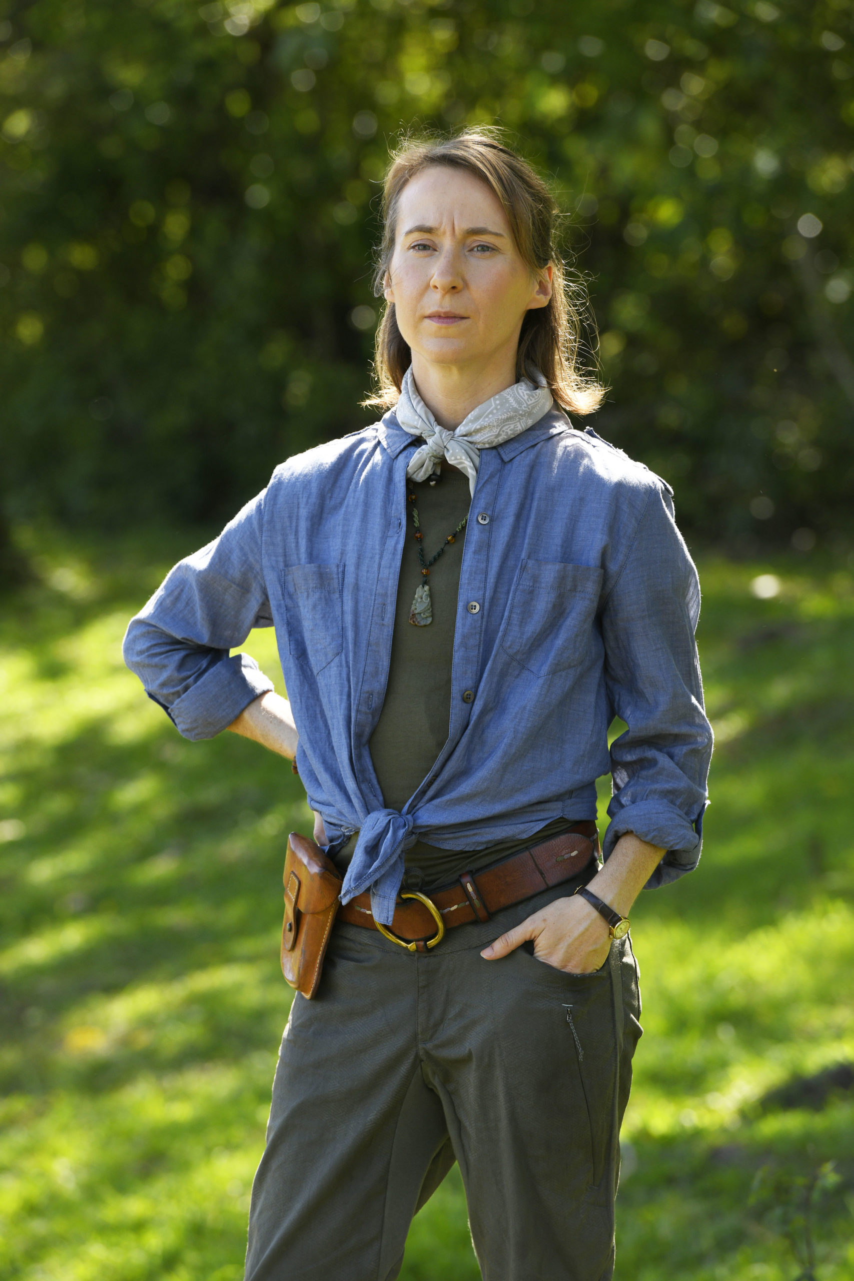 Bryony Hannah in death in Paradise