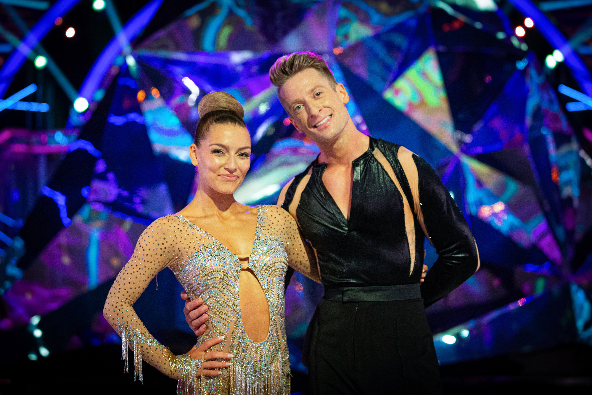 Jowita Przystal and Michael on The Greatest Dancer