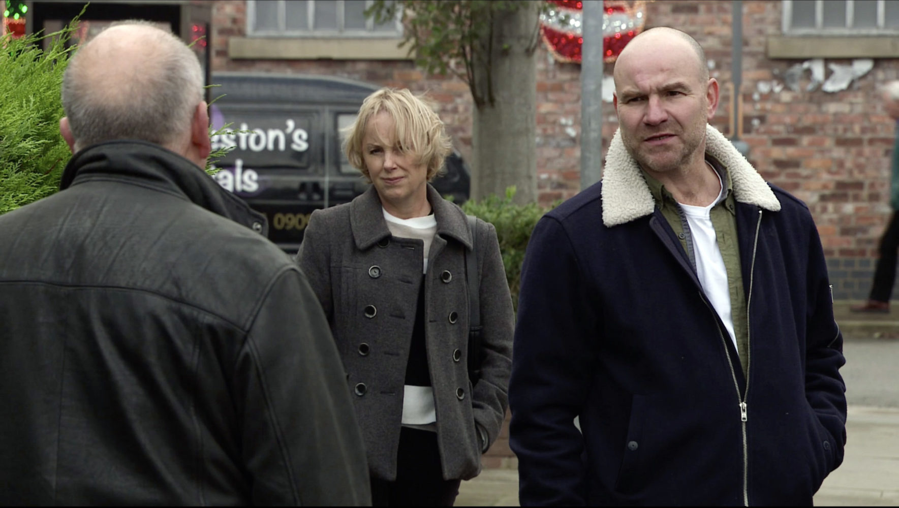 Geoff intentionally goads Tim in Coronation Street 