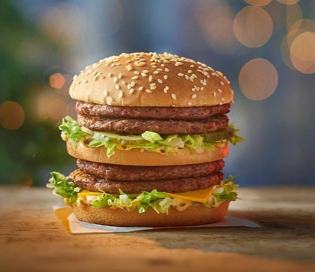 huge Christmas Big Mac