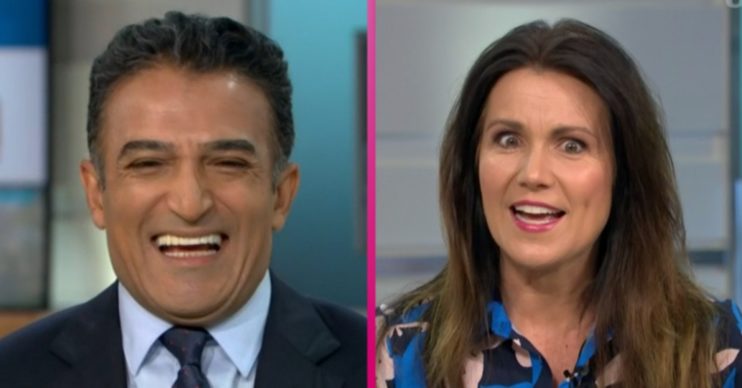 Adil Ray and Susanna Reid