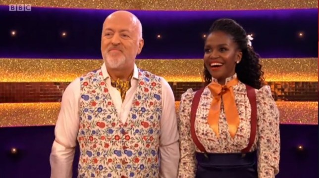 Bill Bailey and Oti Mabuse on Strictly