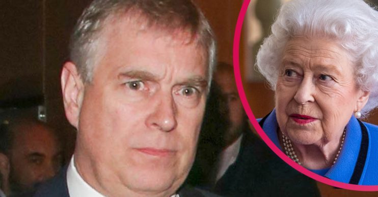 prince andrew and the queen