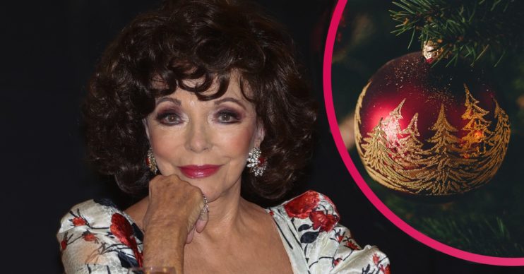 joan collins christmas
