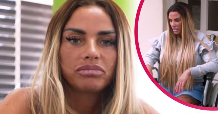 katie price feet recovery
