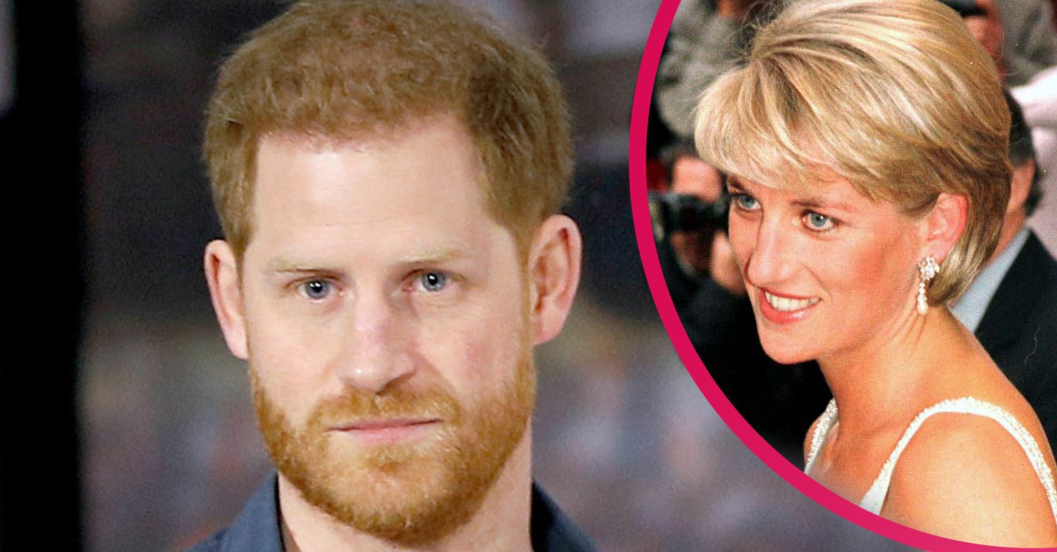prince harry and princess diana