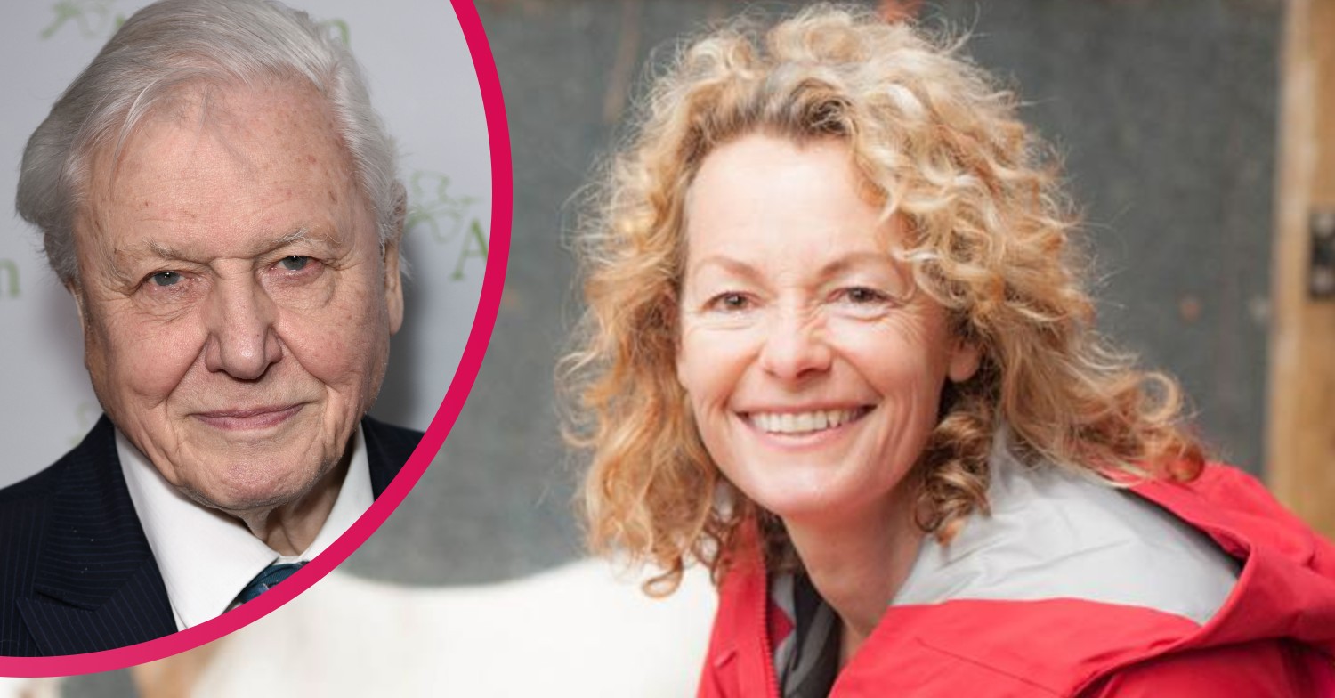 David Attenborough and Kate Humble