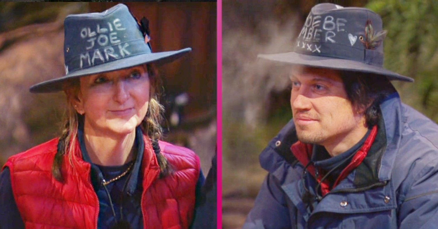 Victoria Derbyshire and Vernon Kay on I'm A Celeb