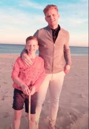 Jade Goody's son Freddie and his dad
