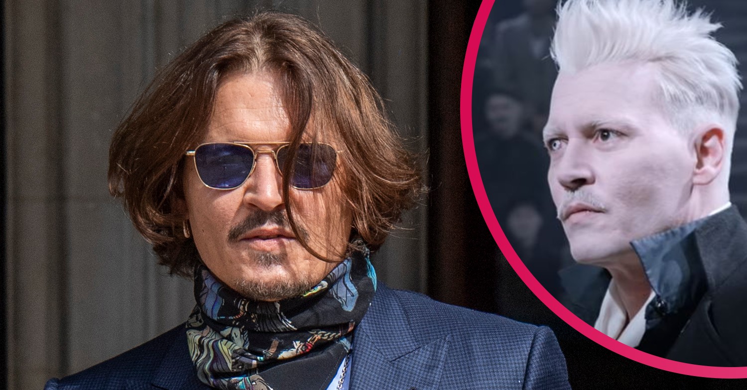Johnny Depp and Grindelwald