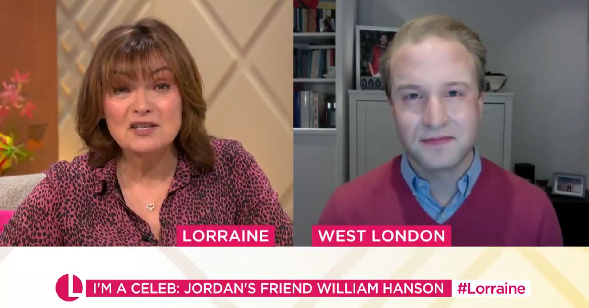 William Hanson on Lorraine this morning 