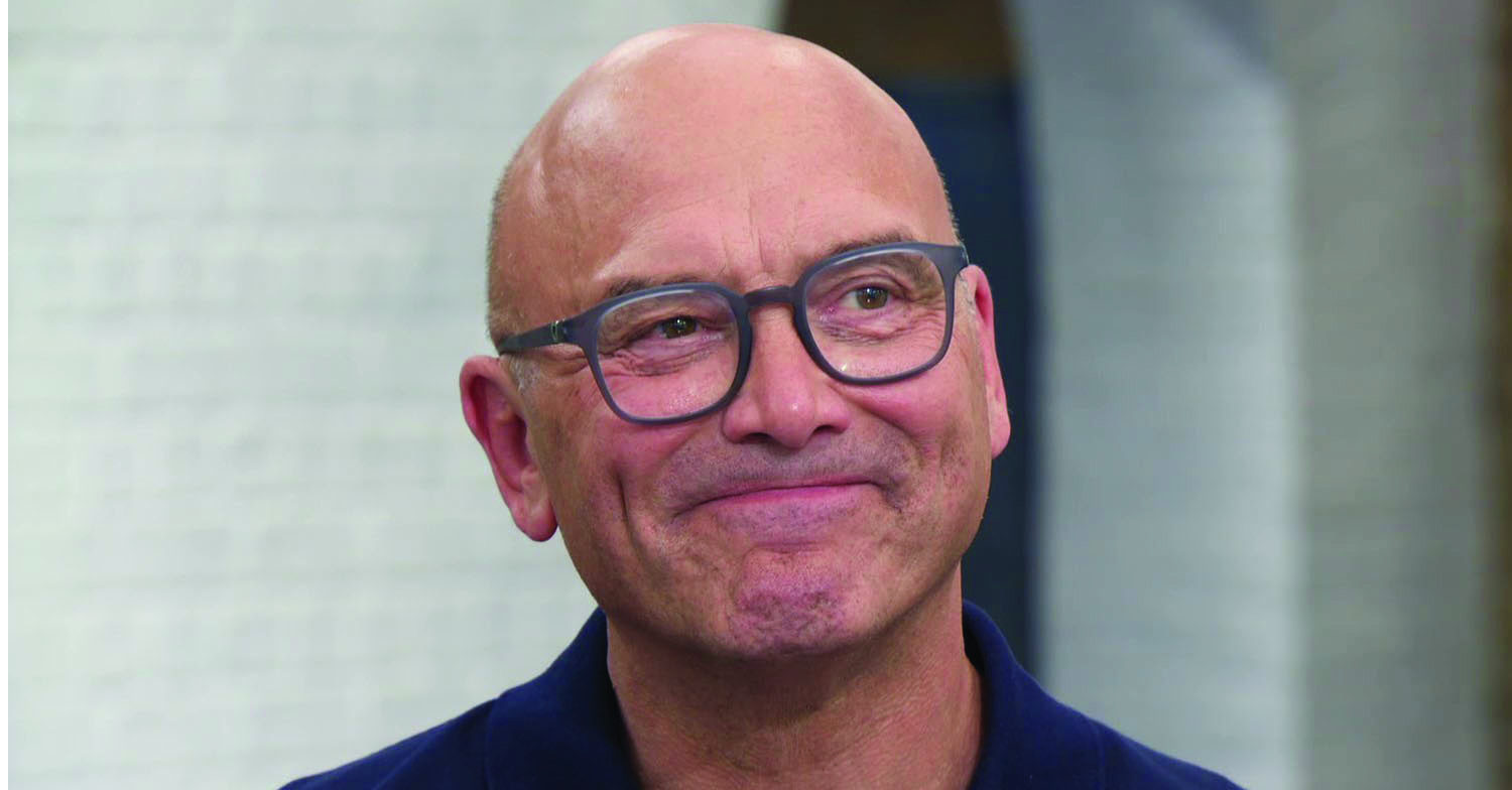 Masterchef: The Professionals judge Greg Wallace smiles