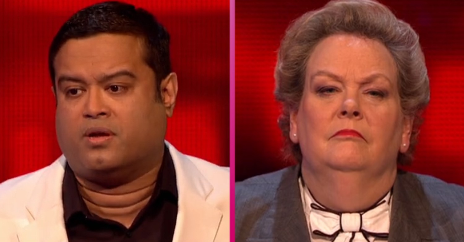 Paul Sinha and Anne Hegerty on The Chase