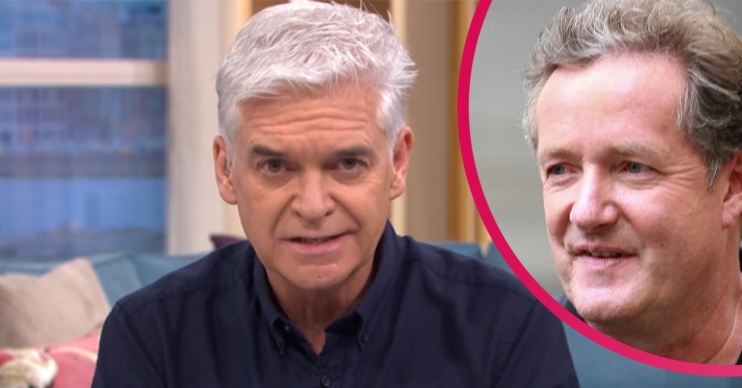 Phillip Schofield Piers Morgan feud