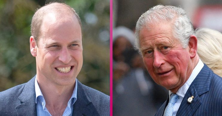 Prince William and Prince Charles