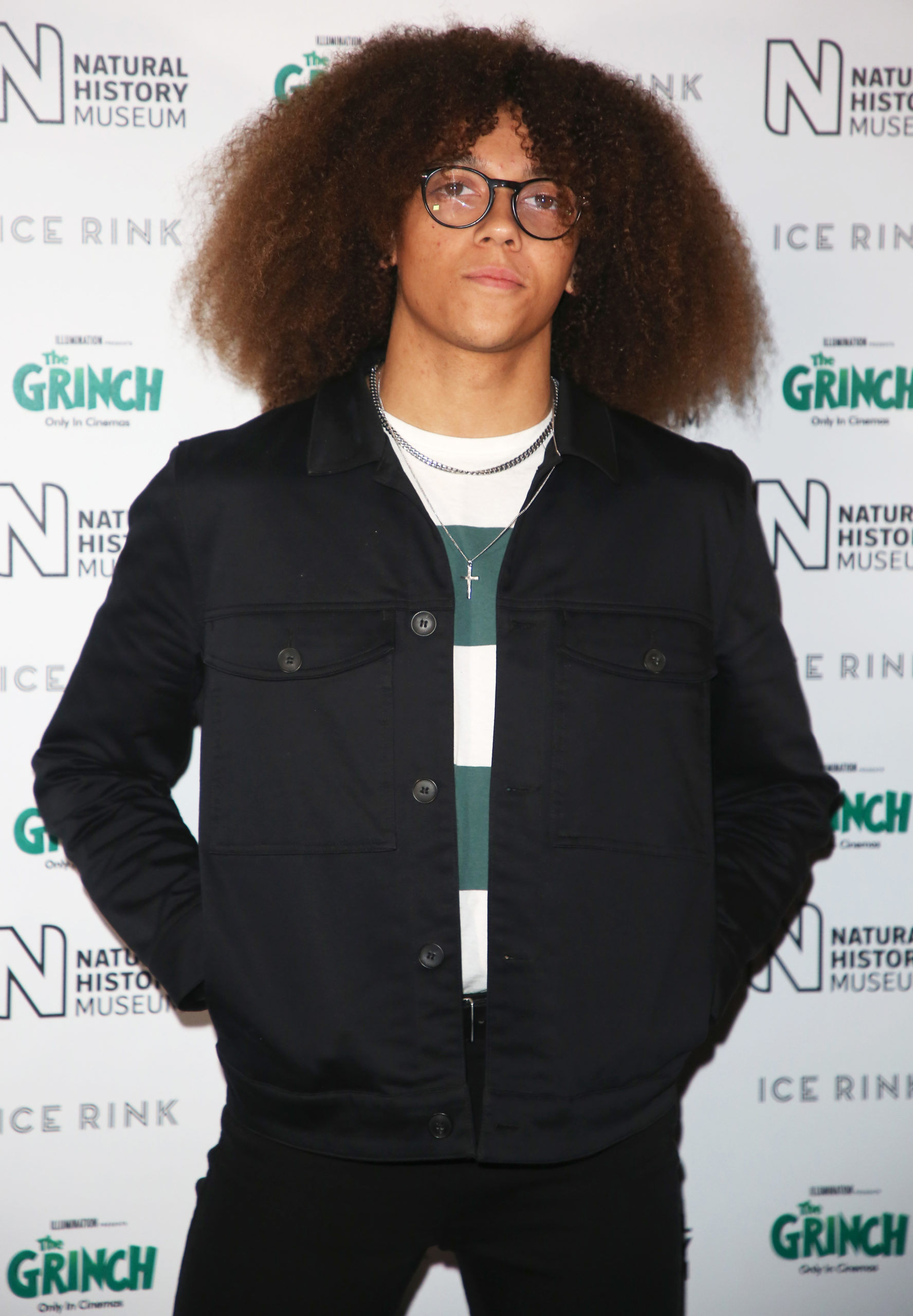 Perri Kiely on the red carpet posing